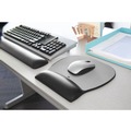 Office Jansan | 3M MW310LE 9.25 in. x 8.75 in. Antimicrobial Gel Large Mouse Pad with Wrist Rest - Black image number 3