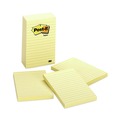 Bulk Savings Pricing 2 | Post-it Notes 660-5PK 4 in. x 6 in. Original Note Ruled Pads - Canary Yellow (5/Pack) image number 0