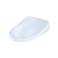 Friends & Family Event | TOTO SW3054AT40#01 S550e WASHLETplus & Auto Flush Ready Electronic Bidet Toilet Seat with EWATERplus & Auto Open & Close Classic Elongated Lid (Cotton White) image number 1