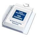  | C-Line 61003 11 in. x 8-1/2 in. 2 in. Super Heavyweight Polypropylene Sheet Protectors - Clear (50/Box) image number 2