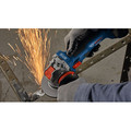 Angle Grinders | Bosch GWX18V-8B15 18V Brushless Lithium-Ion 4-1/2 in. Cordless X-LOCK Angle Grinder Kit (4 Ah) image number 4