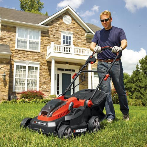 BLACK+DECKER 40V Cordless Lawn Mower with Battery Included CM1640