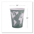 Cups and Lids | Eco-Products EP-BHC12-WAPK 12 oz. World Art Renewable and Compostable Hot Cups - Gray (50/Pack) image number 6
