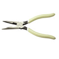 Pliers | Klein Tools D203-8-GLW 8 in. Glow In The Dark Needle Nose Pliers image number 3