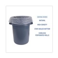 Trash Bags | Boardwalk V7658MNKR02 38 in. x 58 in. 11 mic 60 gal. High-Density Can Liners - Natural (200/Carton) image number 5