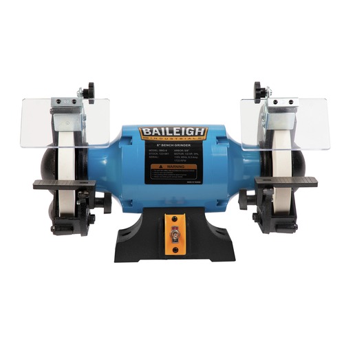 Bench Grinders | Baileigh Industrial BA9-1231861 BBG-8 8 in. Bench Grinder image number 0