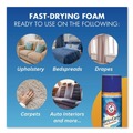 Cleaning & Janitorial Supplies | Arm & Hammer 33200-00514 15 oz. Aerosol Spray Fabric and Carpet Foam Deodorizer - Fresh Scent (8/Carton) image number 4