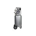 Portable Air Compressors | California Air Tools CAT-20020CR 2 HP 20 Gallon Oil-Free Vertical Air Compressor image number 2