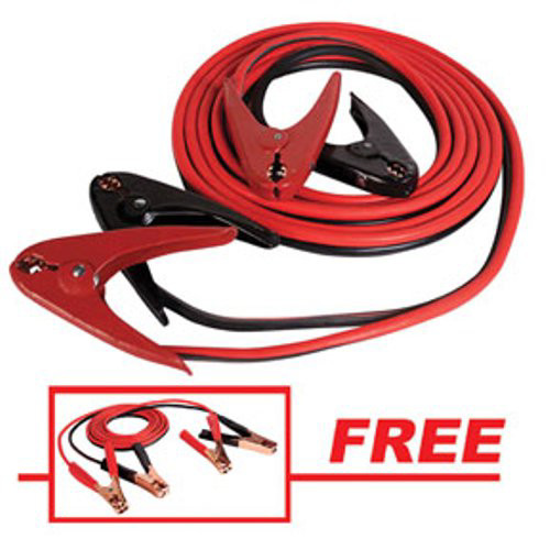 Jumper Cables and Starters | FJC 45234P 20 ft. 600 Amp Extra-Heavy Booster Cable with FREE 12 ft. 250 Amp Light-Duty Booster Cable image number 0