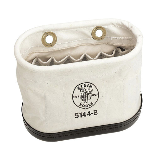 Cases and Bags | Klein Tools 5144B 15 Interior Pocket Aerial Oval Canvas Bucket image number 0