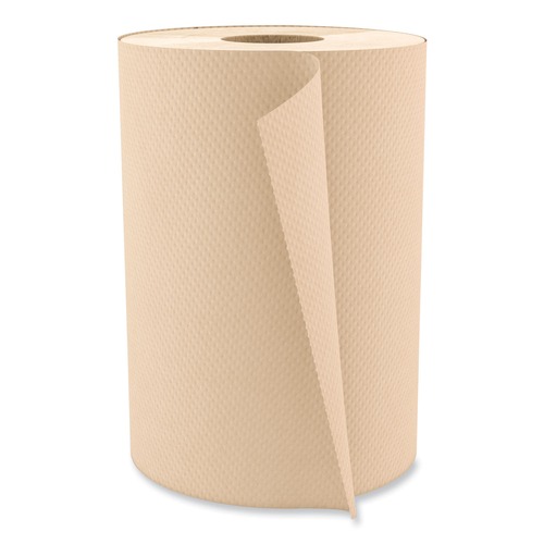 Cleaning & Janitorial Supplies | Cascades PRO H035 7.88 in. x 350 ft. 1-Ply Select Hardwound Roll Towels - Natural (12 Rolls/Carton) image number 0