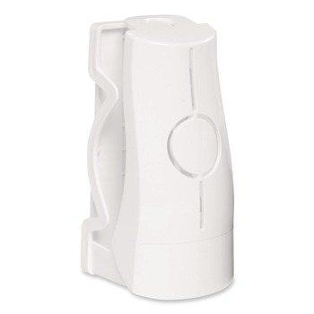 Boardwalk 2.62 in. x 2.75 in. x 5.5 in. Solid Air Freshener Dispenser - White