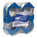  | Duck 847667 1.88 in. x 60 yds 3 in. Core HP260 Packaging Tape with Dispenser - Clear (4/Pack) image number 0