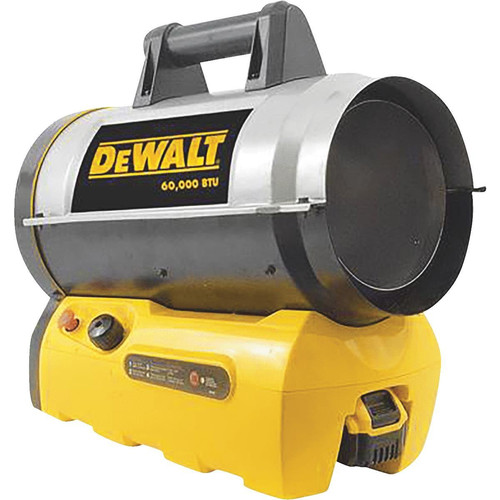Job Site Heaters | Dewalt F340660 20V MAX Lithium-Ion 70,000 BTU Forced Air Propane Heater (Tool Only) image number 0