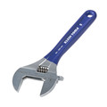 Adjustable Wrenches | Klein Tools D509-8 8 in. Extra-Wide Jaw Adjustable Wrench - Blue Handle image number 5