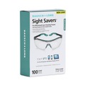 Bulk Savings Pricing 2 | Bausch & Lomb 8576 Sight Savers 8 in. x 5 in. Pre-Moistened Anti-Fog Tissues with Silicone (100/Box) image number 1