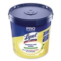 Cleaning & Janitorial Supplies | LYSOL Brand 19200-99856 6 in. x 8 in. 1-Ply Professional Disinfecting Wipe Bucket - Lemon and Lime Blossom White (2/Carton) image number 3