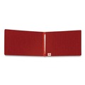 Office Jansan | Oxford 71134EE 8.5 in. x 11 in. 2 in. Capacity 2-Prong Metal Fastener Reinforced Top Hinge PressGuard Report Cover - Red image number 2