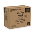 Food Trays, Containers, and Lids | SOLO CH32A-4000 4.6 in. Diameter x 0.7 in. H Vented Paper Lids for 32 oz. Food Containers - White (500/Carton) image number 1