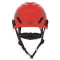  | MSA 10194792 V-Gard H1 Fas-Trac III Pivot Novent ANSI EN397 Safety Helmet - Red image number 1