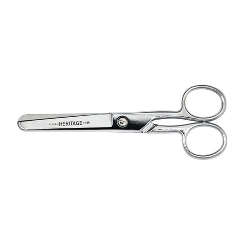 10% off Klein Tools | Klein Tools 446HC 6 in. Safety Scissor for Thread/Yarn/Weaving/Carpet Mills image number 0