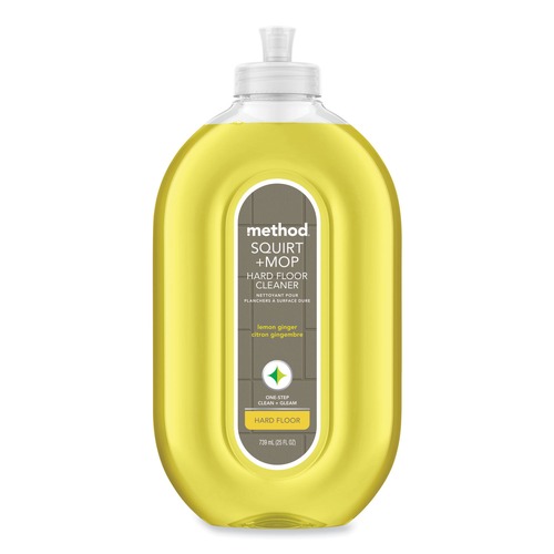  | Method 00563CT Squirt plus Mop 25 oz. Spray Bottle Lemon Ginger Scent Hard Floor Cleaner (6/Carton) image number 0