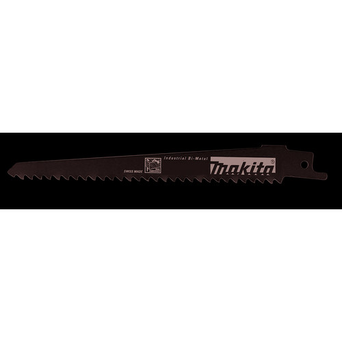  | Makita 723065-A-5 6 in. x 3/4 in. 14 TPI General Purpose Reciprocating Saw Blade (5-Pack) image number 0