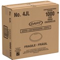 Bulk Savings Pricing 2 | Dart 4JL Fits 4 oz. Cups Vented Plastic Lids - Translucent (1000/Carton) image number 3
