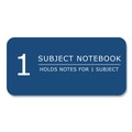 Notebooks & Pads | Roaring Spring 11098 11 in. x 9 in. 100-Sheets Stasher 1-Subject Medium/College Rule Wirebound Notebook - Assorted Cover Color (24/Carton) image number 5