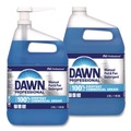 Cleaning & Janitorial Supplies | Dawn Professional 80763059 1 gal. Manual Pot and Pan Dish Detergent with Pump - Original Scent (2/Carton) image number 0