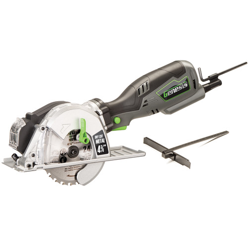 Circular Saws | Genesis GMCS547C 4.75 In. Control Grip Compact Metal Cutting Saw image number 0