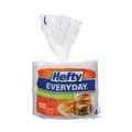 Office Jansan | Hefty PAC D28100 8.88 in. Soak Proof Tableware Foam Plates - White (6 Packs/Carton) image number 2