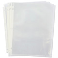 Office Jansan | Universal UNV21122 8-1/2 in. x 11 in. Standard Sheet Protector - Clear (200/Box) image number 0