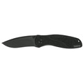 Knives | Kershaw Knives 1670BLK 3-3/8 in. Blur Folding Knife (black) image number 0