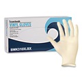 Office Jansan | Boardwalk BWK310XLCT 5 mil Thick 9.5 in. Long Powder-Free Synthetic Examination Vinyl Gloves - Extra Large, Cream (100/Box, 10 Boxes/Carton) image number 1
