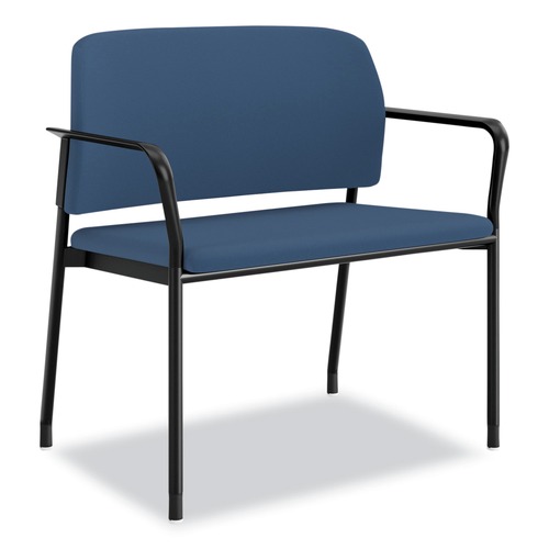Office Chairs | HON HSB50.F.E.SX04.CBK Accommodate Series 33.5 in. x 21.5 in. x 32.5 in. Bariatric Chair with Arms - Elysian Seat/Back, Charblack Legs image number 0