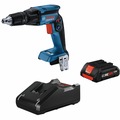 Screw Guns | Bosch GTB18V-45B15 18V Brushless Lithium-Ion 1/4 in. Cordless Hex Screwgun Kit (4 Ah) image number 0