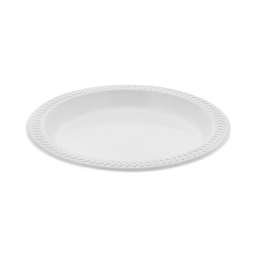 Bowls and Plates | Pactiv Corp. YMI6 Meadoware 6 in. Plastic Dinner Plates - White (1000/Carton) image number 0