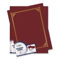 Office & Office Supplies | Geographics 45333 12.5 in. x 9.75 in. Certificate/Document Cover - Burgundy (6/Pack) image number 0