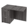 Office Desks & Workstations | Alera ALEVA354224GY 42 in. x 23.63 in. x 29.5 in. Valencia Series Reversible Return/Bridge Shell - Gray image number 10