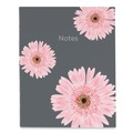 Notebooks & Pads | Blueline A6016.01 NotePro 9.25 in. x 7.25 in. Sheets Medium/College Rule 1-Subject Notebook - Pink/Gray Cover image number 2