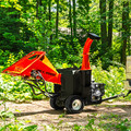 Chipper Shredders | Detail K2 OPC505AE 5 in. - 14 HP Autofeed Wood Chipper with Electric Start KOHLER CH440 Command PRO Commercial Gas Engine image number 16