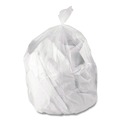 Trash Bags | Boardwalk H8046TCKR01 40 in. x 46 in. 45 gal. 0.9 mil Low-Density Waste Can Liners - Clear (100/Carton) image number 3