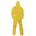 Bib Overalls | Ansell 09816 A70 Chemical Spray Protection Coveralls - 3X-Large Yellow (12/Carton) image number 1
