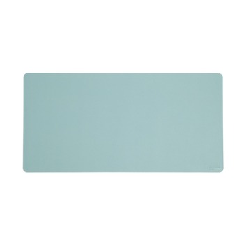 Smead 31.5 in. x 15.7 in. Vegan Leather Desk Pads - Light Blue