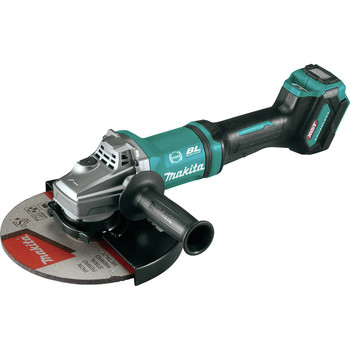 ANGLE GRINDERS | Makita GAG10Z 40V max XGT Brushless Lithium-Ion 9 in. Cordless Paddle Switch Angle Grinder with Electric Brake and AWS (Tool Only)