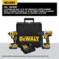 Combo Kits | Dewalt DCK299P2 2-Tool Combo Kit - 20V MAX XR Brushless Cordless Hammer Drill & Impact Driver Kit with 2 Batteries (5 Ah) image number 1