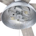 Ceiling Fans | Prominence Home 51660-45 52 in. Brightondale Industrial Style Indoor Outdoor LED Ceiling Fan with Light - Galvanized image number 4