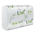 Cleaning & Janitorial Supplies | Livi VPG 43513 9.45 in. x 9.06 in. 1-Ply Multifold Towel - White (1-Carton) image number 0