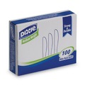 Cutlery | Dixie KM207 Heavy Mediumweight Plastic Knife (100/Box) image number 0